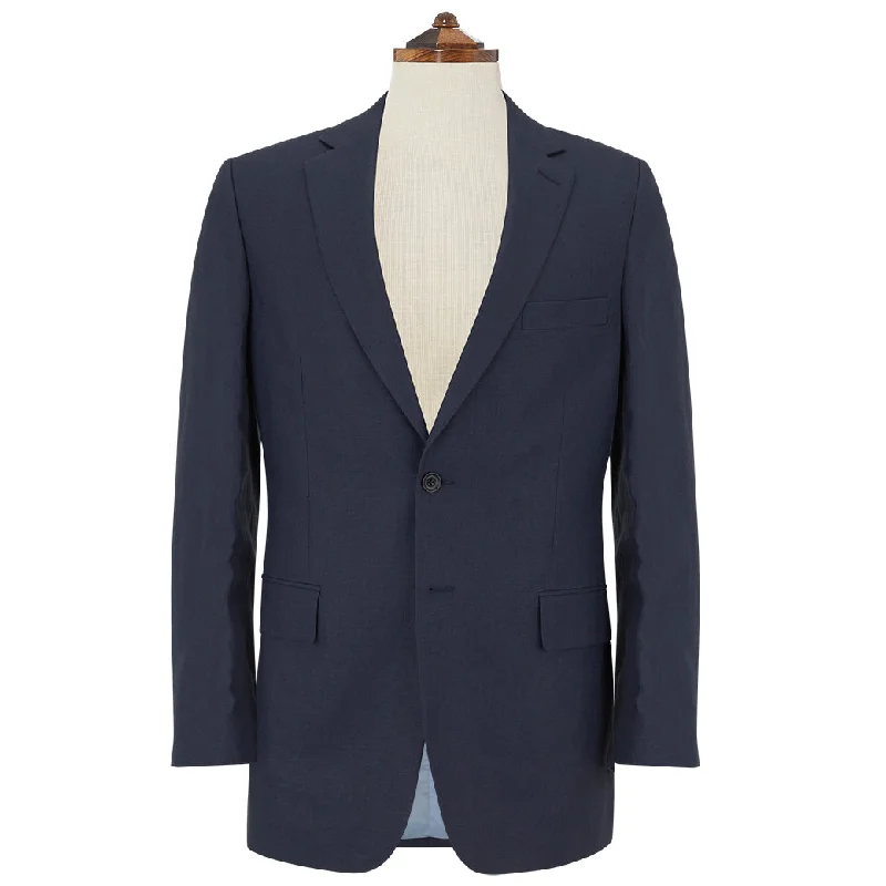 William Light Navy Linen Jacket