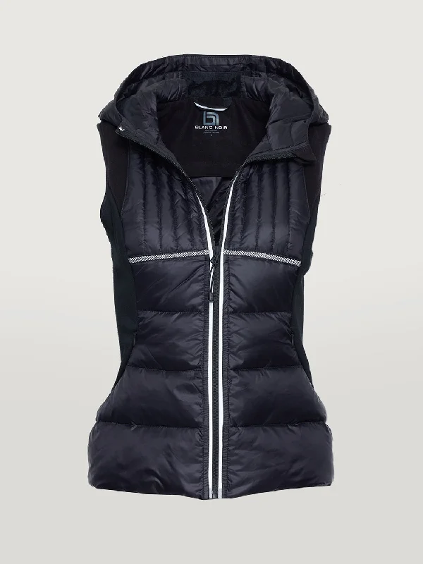 Reflective Inset Featherweight Vest - Black