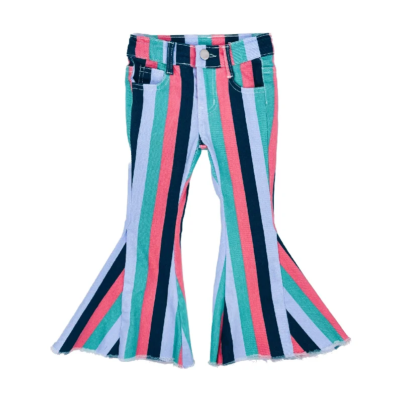 Spring Stripe Flares