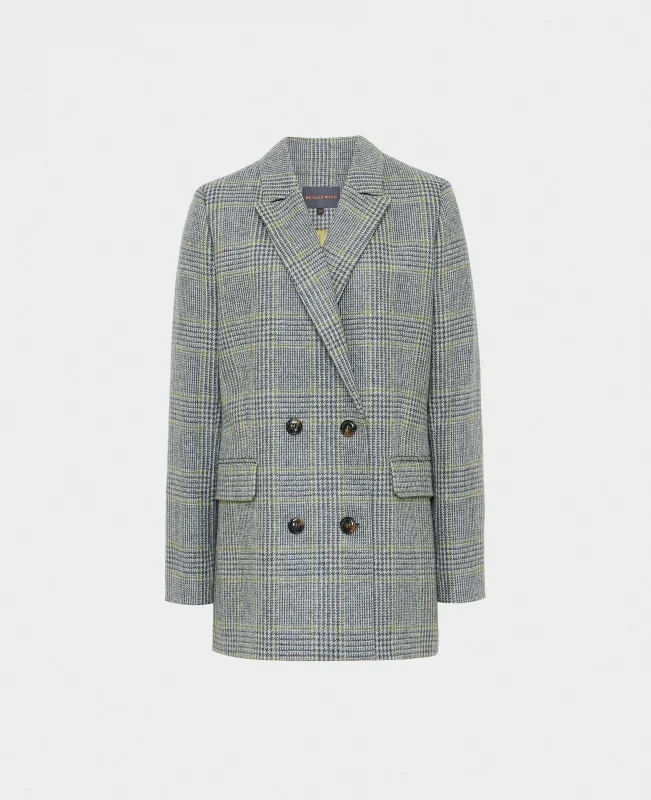 Chelsea Double Breasted Tweed Jacket