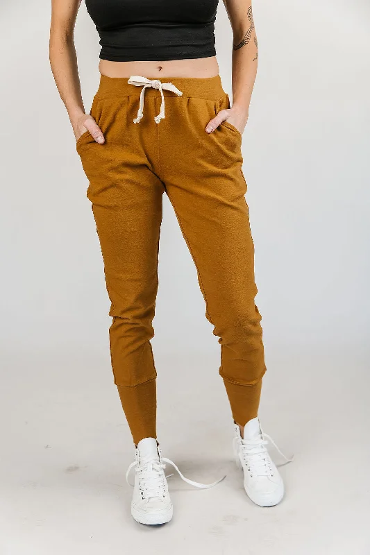 New & Improved Joggers- Ginger Snap