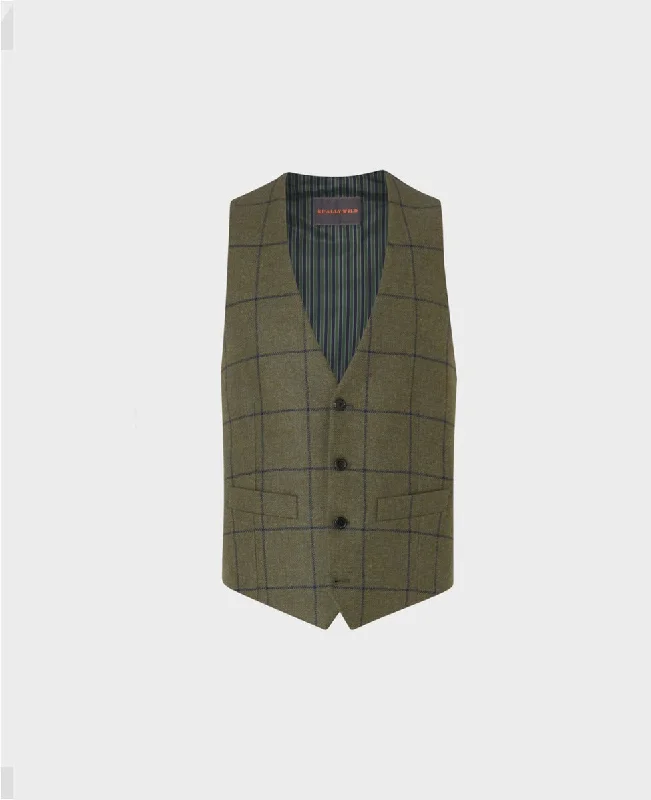 Mens Collarless Waistcoat