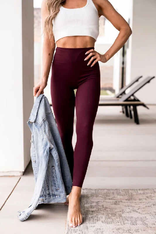 Game Changer Leggings 29" Wine