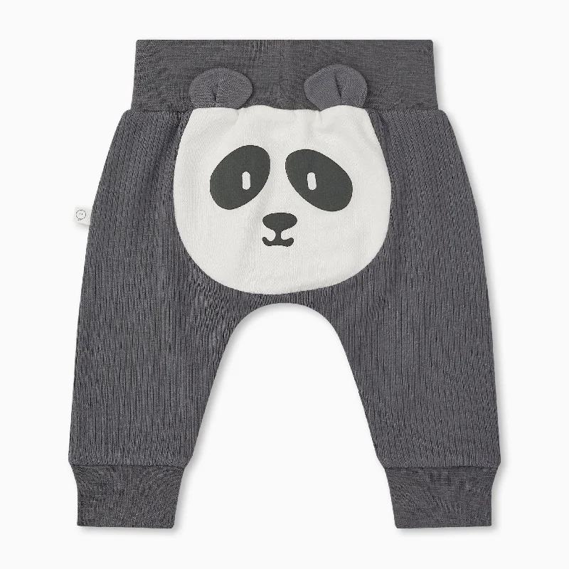 Panda Ribbed Joggers