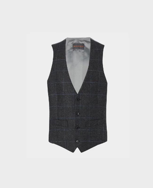 Collarless Men's Waistcoat