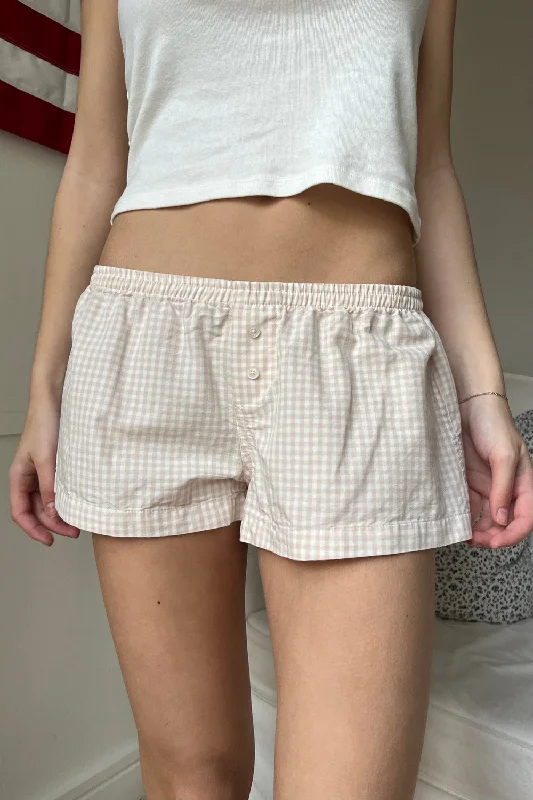 Keira Gingham Pajama Shorts