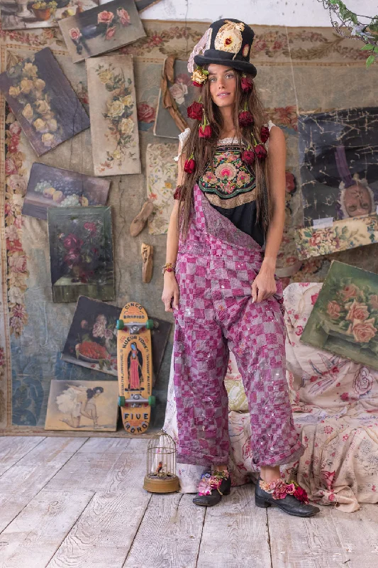 Patchwork Love Overalls