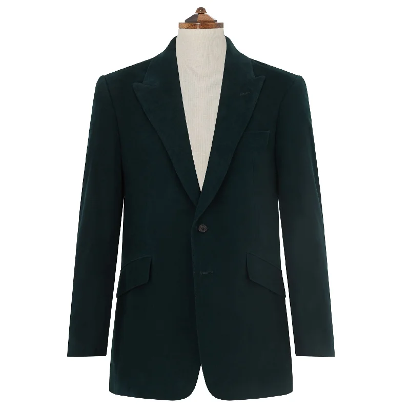 Faulkner Teal Moleskin Jacket