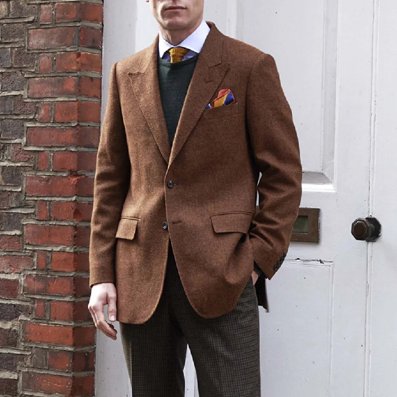 Faulkner Rust Hopsack Jacket