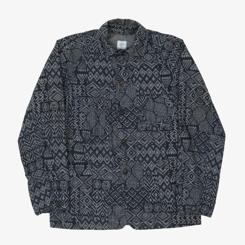 Patterned Chore Jacket