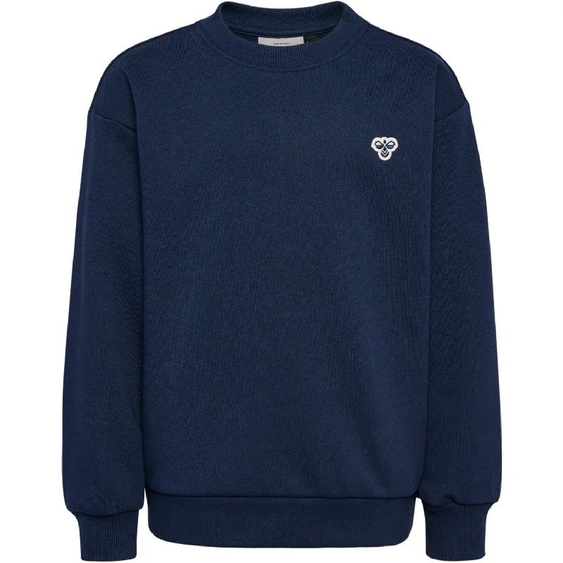 Hummel Dress Blues Loose Sweatshirts Bee