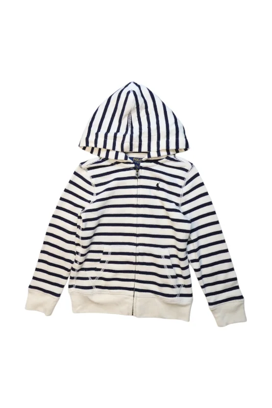 Polo Ralph Lauren Striped Zippered Sweatshirt 5T