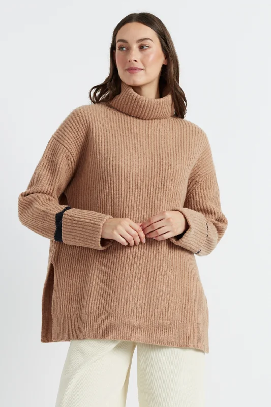 Camel Merino Sweater