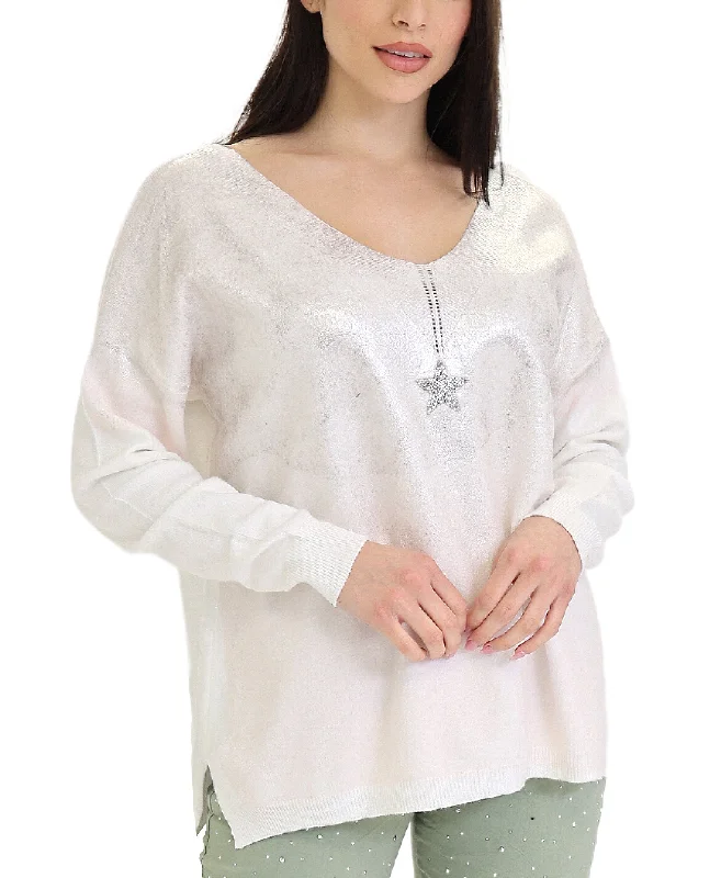 Shimmer Star Sweater