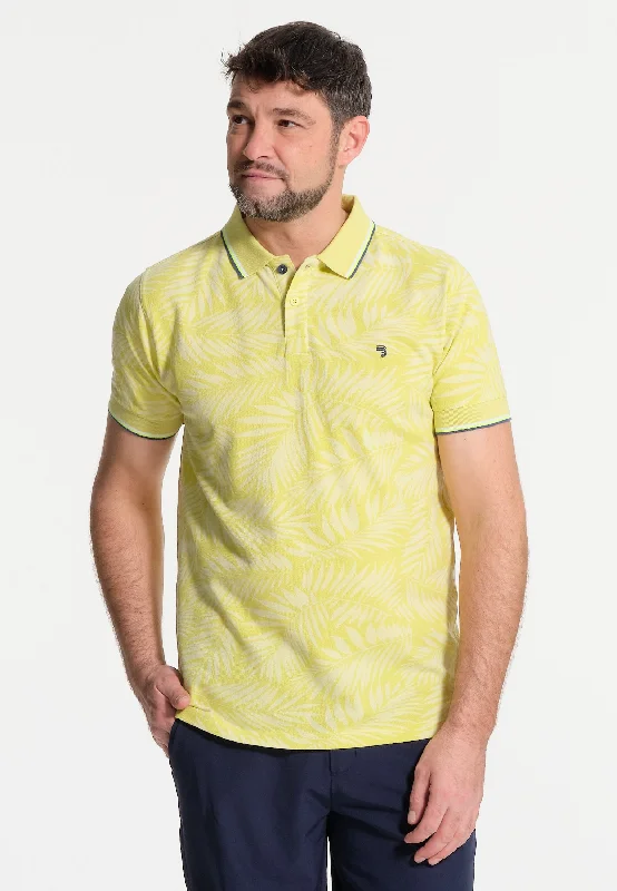 Polo homme lime végétal