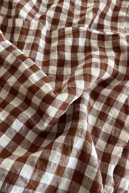 Mocha Gingham