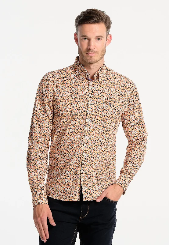 Chemise homme collector points colorés