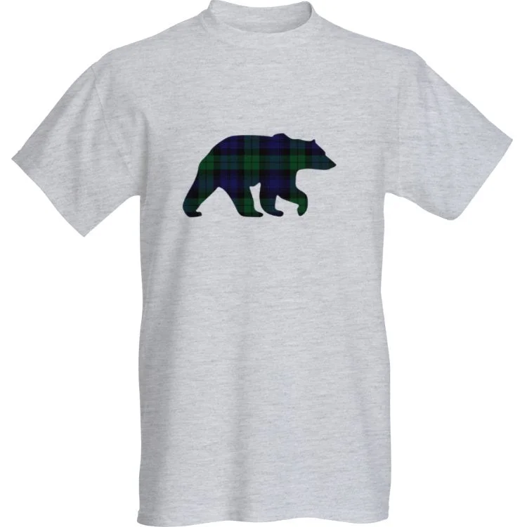 Classic Grey Blackwatch Bear T-Shirt