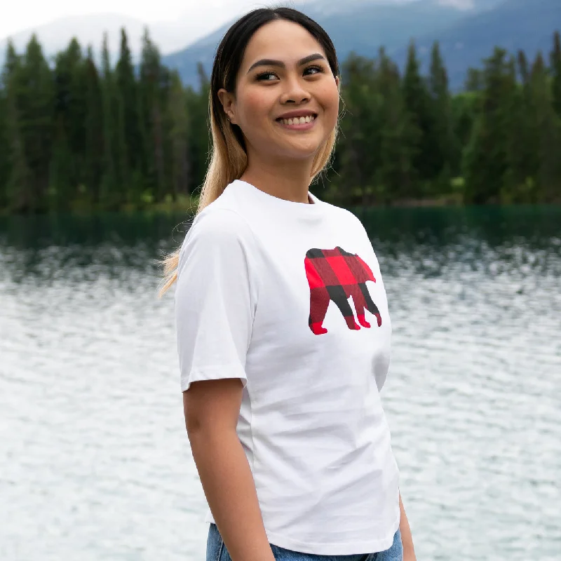 Ladies Red Bear T-Shirt