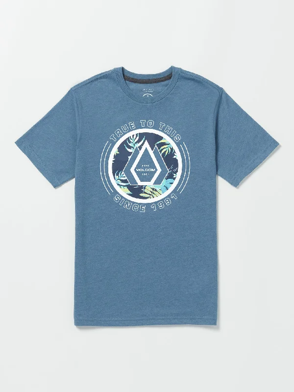 Little Boys Linkfill Short Sleeve Tee - Indigo Ridge Heather