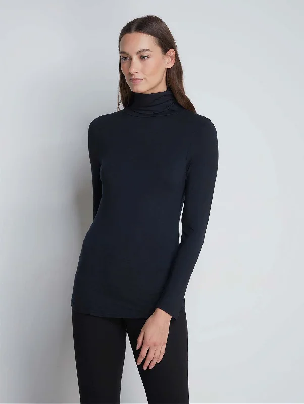 Roll Neck Micro TENCEL™ Modal Top | Multiple Colours