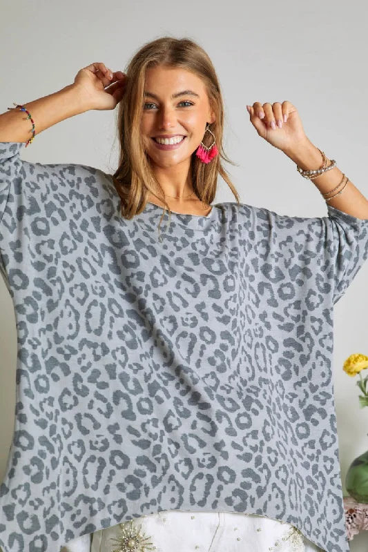 The Leopard Tunic Top