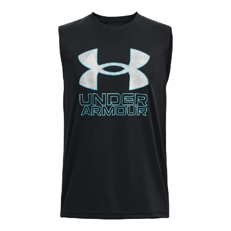 Under Armour Tech Hybrid Prt Fill Tank - Boys