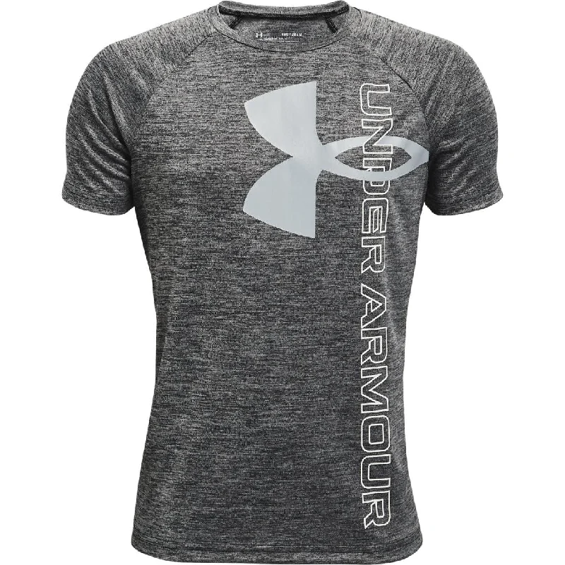 Under Armour Tech™ Split Logo Hybrid Short Sleeve - Boys