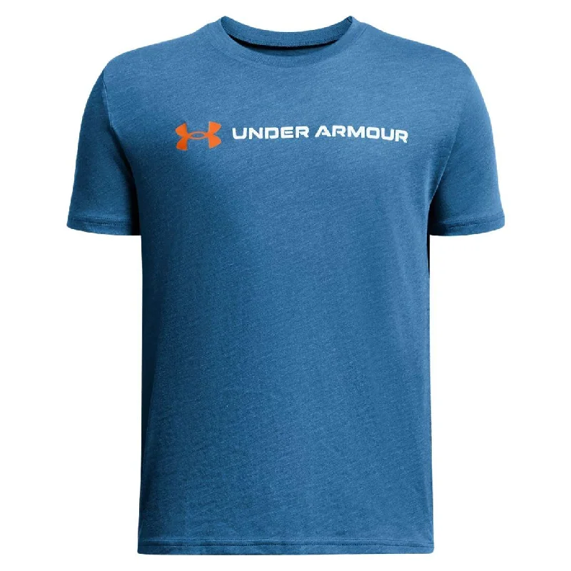 Under Armour UA Logo Wordmark Short Sleeve - Boys