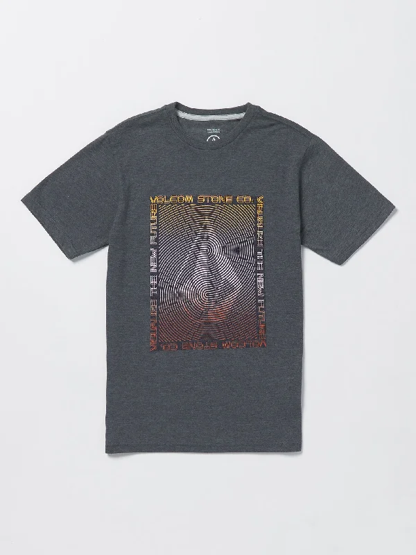 Big Boys Visualizer Short Sleeve Tee - Dark Black Heather