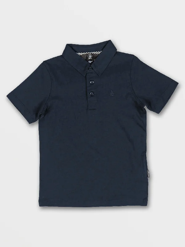 Big Boys Wowzer Polo Short Sleeve Shirt - Navy