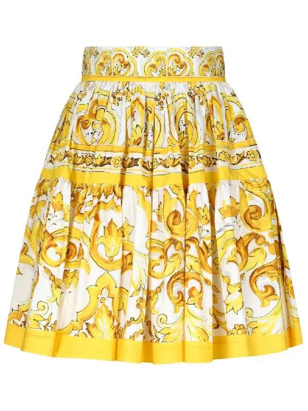 Dolce & Gabbana Women's Skirts yellow