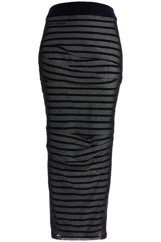 Jean Paul Gaultier Women's 'Striped Skirt In