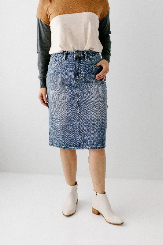 'Kyra' Denim Skirt