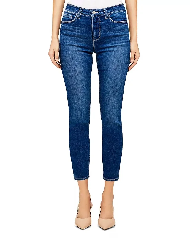 Margot High Rise Skinny Pant In Camden