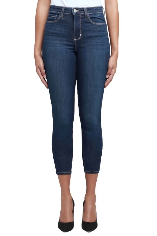 Margot High Rise Skinny Pant In Parkway