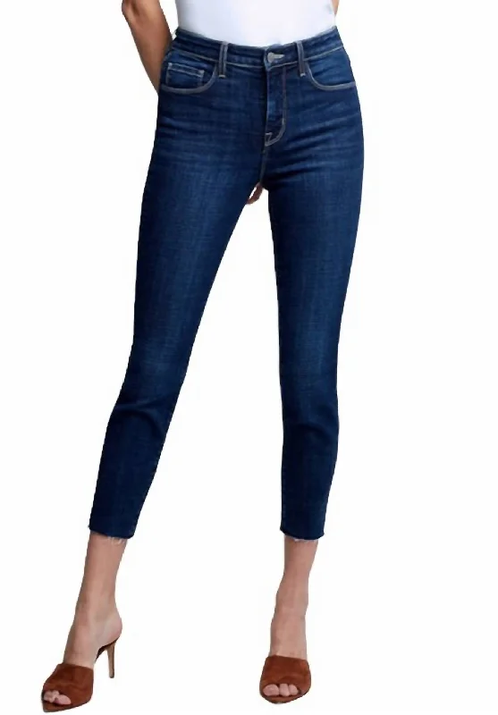 Marguerite High Rise Skinny Pant In Kodiak