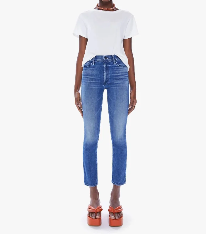 Mid Rise Dazzler Ankle Jean In Wish On A Star