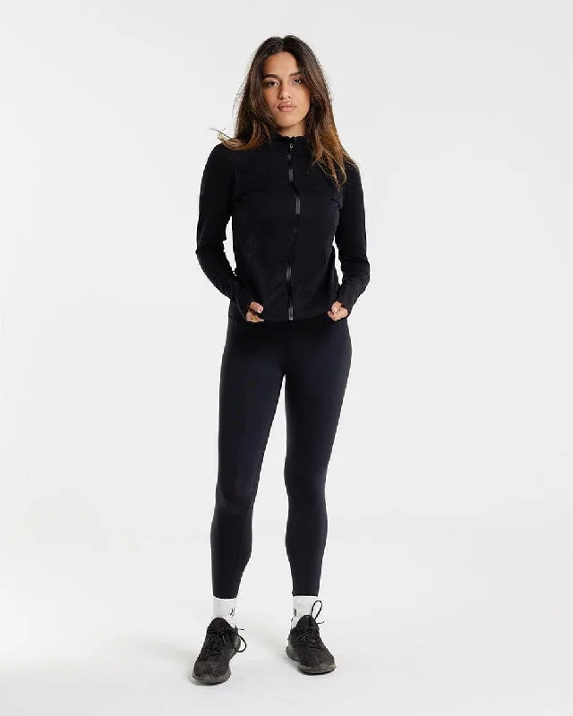 Seamless Black Leggings