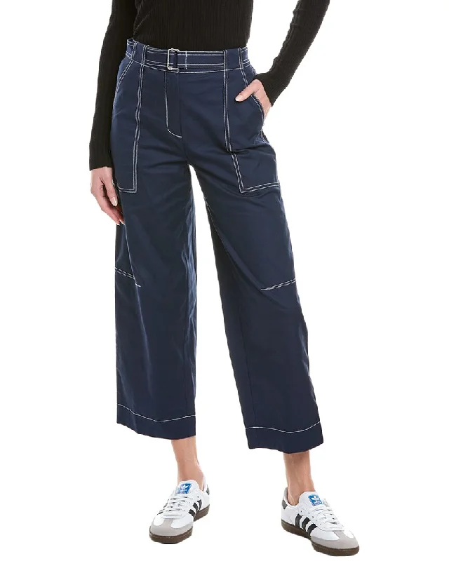 SIMKHAI Jenny Belted Crop Pant